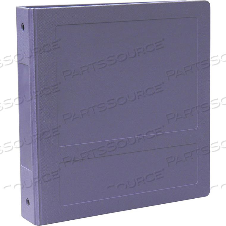 MOLDED BINDER 2-1/2" S/O 3-RING LILAC by Omnimed, Inc. MOLDED BINDER 2-1/2" S/O 3-RING LILAC by Omnimed, Inc.