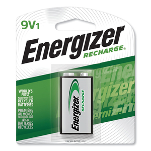 ENERGIZER RECHARGEABLE NICKEL METAL HYDRIDE BATTERY, 9V by Energizer