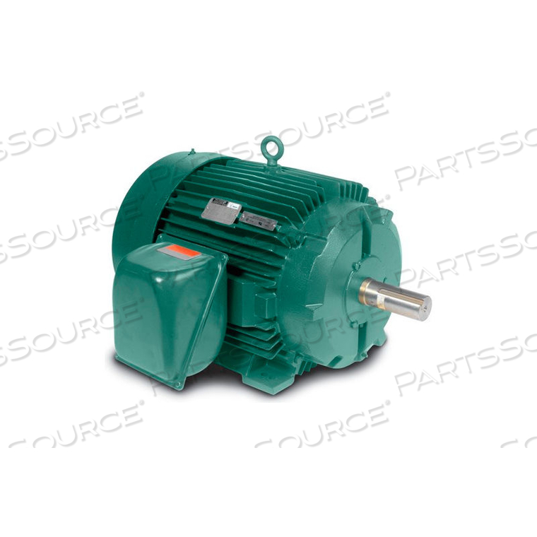 MOTOR, 15HP, 1775RPM, 3PH, 60HZ, 256TC, TENV, FOOT by BALDOR
