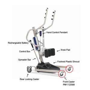 FRONT SWIVEL CASTER by Invacare Corporation