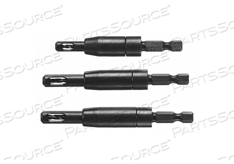 SELF CENTERING DRILL BIT SET 3 PCS. by Bosch Tools