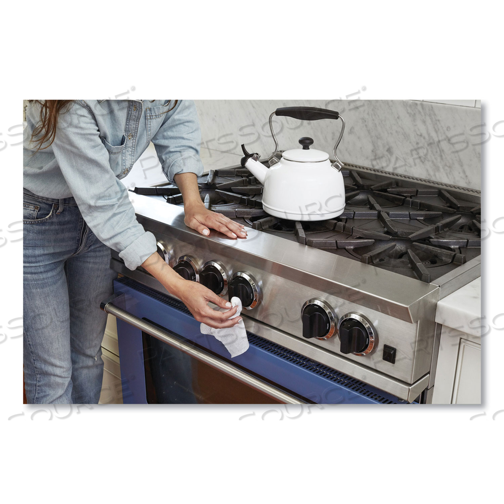 ALL PURPOSE CLEANING WIPES, 1 PLY, LIME AND SEA SALT, WHITE, 70/CANISTER by Method