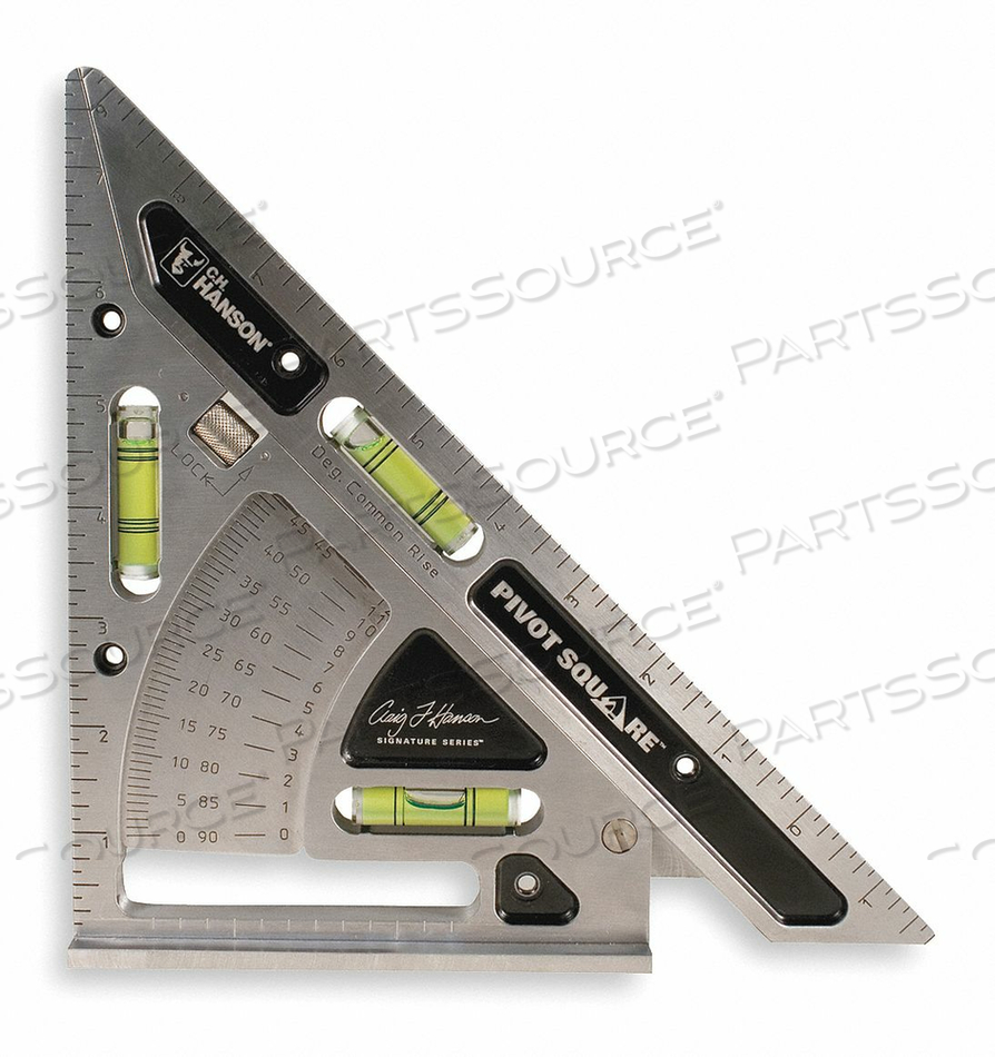 PIVOT SQUARE ALUMINUM 11 X 8 IN HOLSTER by C.H. Hanson PIVOT SQUARE ALUMINUM 11 X 8 IN HOLSTER by C.H. Hanson