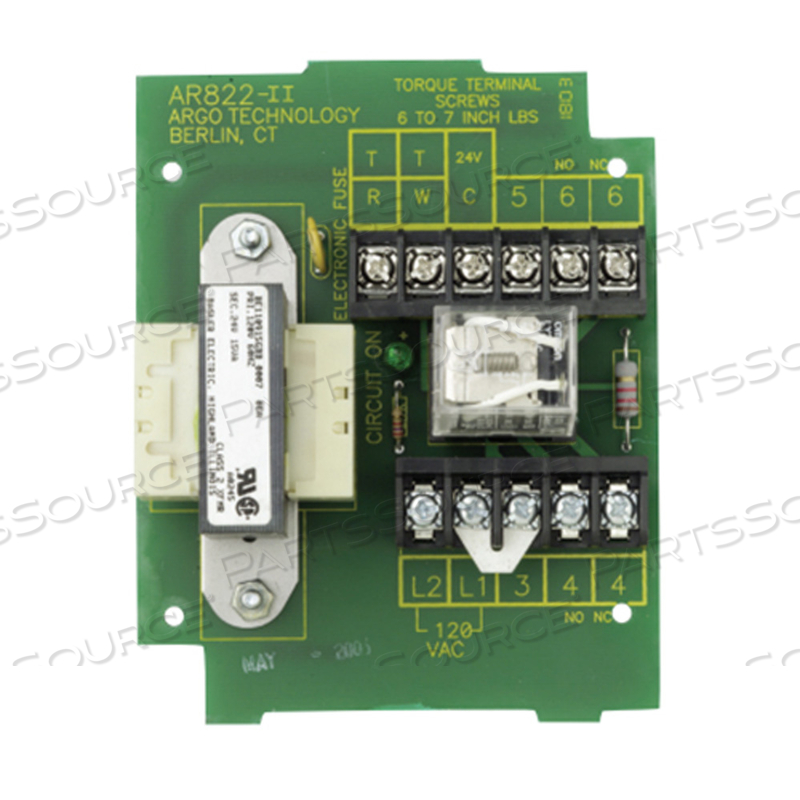 SINGLE ZONE SWITCHING RELAY REPLACES AR-822 by Argo