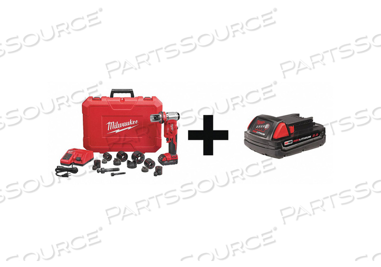 CORDLESS KNOCKOUT TOOL KIT 1/2 TO 2 IN. by Milwaukee Electric Tools