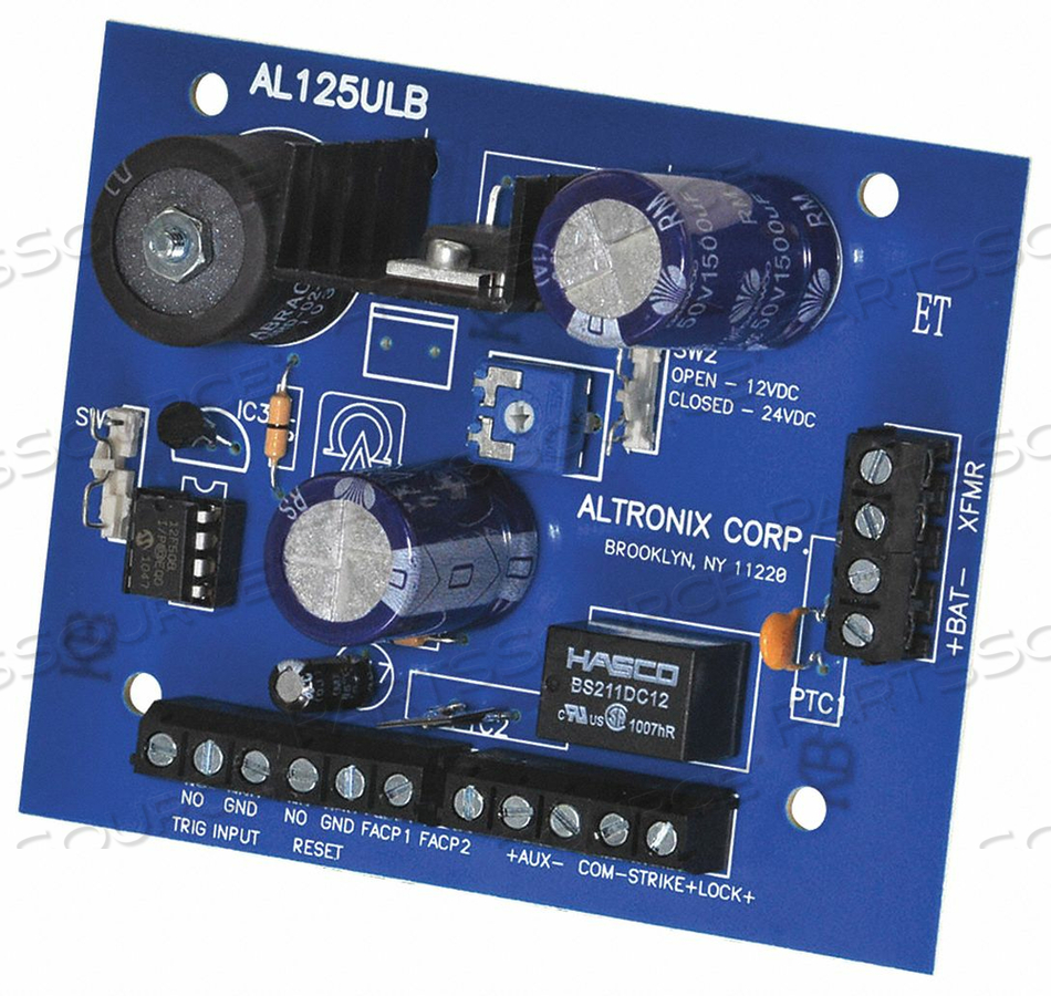 POWER SUPPLY 2OUT 12DC OR 24DC @ 1A by Altronix Corporation POWER SUPPLY 2OUT 12DC OR 24DC @ 1A by Altronix Corporation