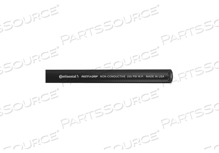 AIR HOSE 1/4 ID X 25 FT BLACK by Continental AIR HOSE 1/4 ID X 25 FT BLACK by Continental