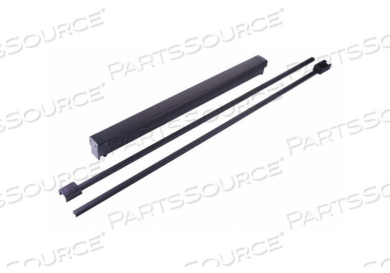 SURFACE VERTICAL ROD GLASS DOOR BRONZE by Adams Rite