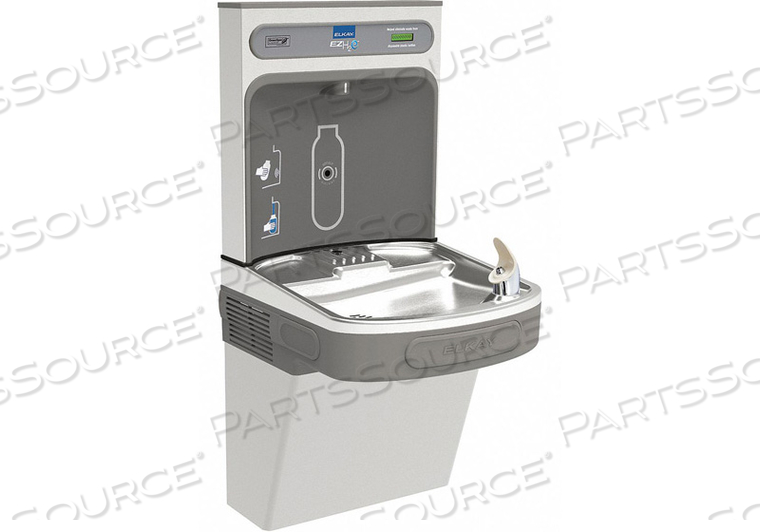 EZH2O WATER BOTTLE REFILLING STATION W/SINGLE ADA EZ COOLER, REFRIG, STAINLESS by Elkay