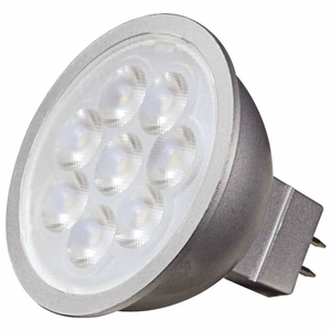 6.5W LED MR16 40' BEAM SPREAD GU5.3 BASE 3000K 12V by Satco