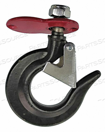 TOP HOOK ASSEMBLY, PRODUCT TYPE TOP HOOK ASSEMBLY, COMPATIBLE HOIST TYPE ELECTRIC CHAIN HOISTS, COMPATIBLE LOAD CAPACITY 500 LB, MATERIAL ST by DAYTON ELECTRIC MANUFACTURING CO