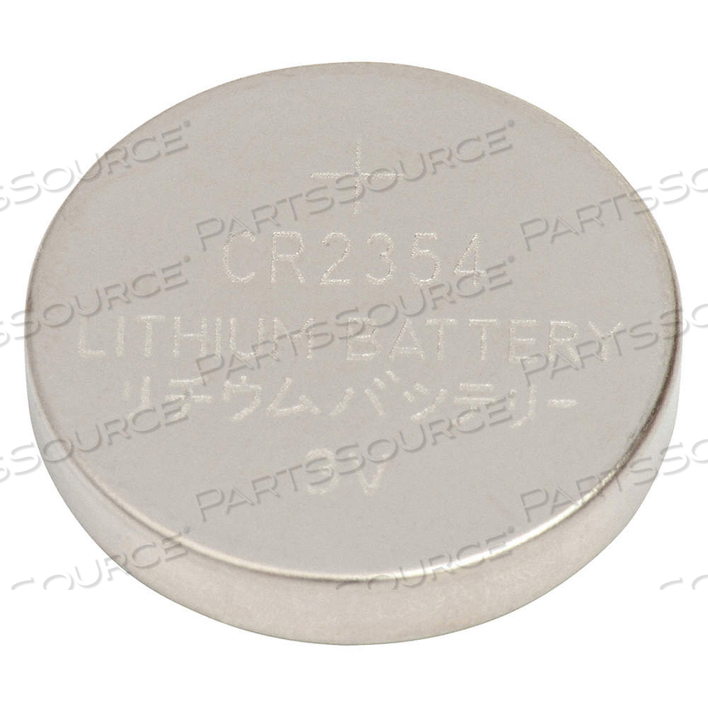COIN CELL BATTERY, 2354 BATTERY SIZE, LITHIUM, 560 MAH CAPACITY, 3V DC, 0.905 IN DIA COIN CELL BATTERY, 2354 BATTERY SIZE, LITHIUM, 560 MAH CAPACITY, 3V DC, 0.905 IN DIA