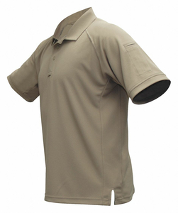 MENS TACTICAL POLO TAN SHORT SLEEVE M by Vertx