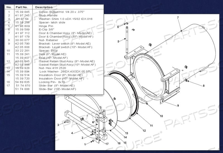 DOOR SPACER, SILICONE SPONGE, 0.94 IN X 0.38 IN X 4.5 IN 