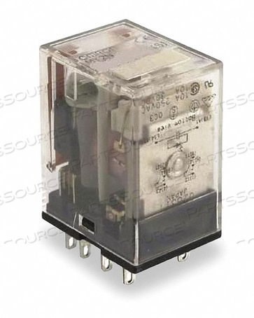 DPDT 120V SOCKET MOUNTED RELAY 