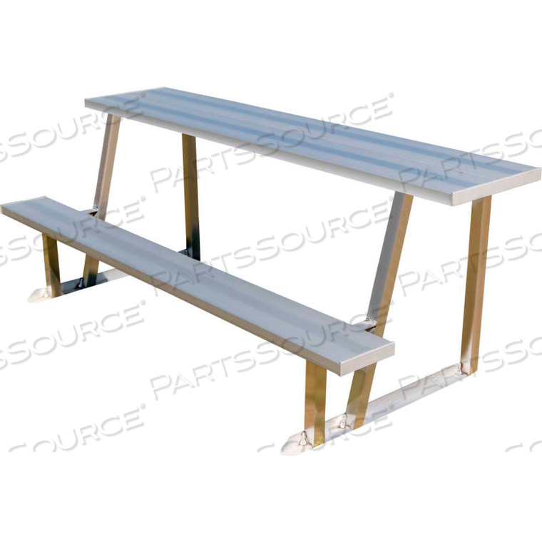 12' SCORER'S TABLE WITH SEAT AND TABLE TOP, PORTABLE OR SURFACE MOUNT 