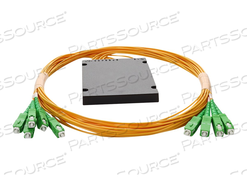 ADDON, NETWORK SPLITTER, ASC SINGLE-MODE (M) TO ASC SINGLE-MODE (M), 1.5 M, FIBER OPTIC, SIMPLEX, OS2, OFNR, RISER, YELLOW by ADDON ADDON, NETWORK SPLITTER, ASC SINGLE-MODE (M) TO ASC SINGLE-MODE (M), 1.5 M, FIBER OPTIC, SIMPLEX, OS2, OFNR, RISER, YELLOW by ADDON