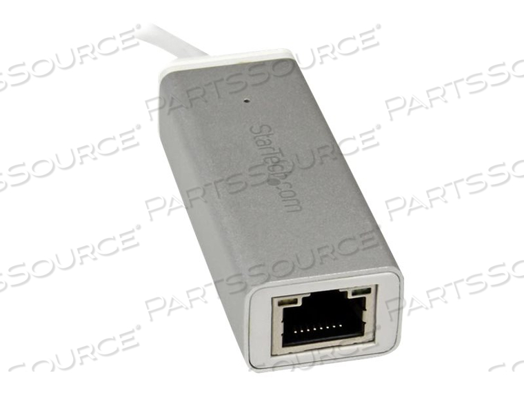 USE THIS SLEEK ALUMINUM CONVERTER TO ADD A GB ETHERNET PORT TO A MACBOOK, CHROME by StarTech.com Ltd. USE THIS SLEEK ALUMINUM CONVERTER TO ADD A GB ETHERNET PORT TO A MACBOOK, CHROME by StarTech.com Ltd.