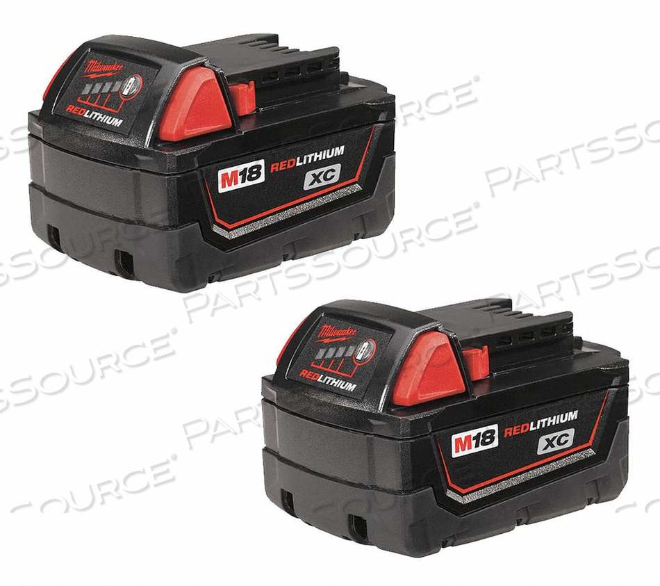 BATTERY 18V 3.0AH LI-ION PK2 by Milwaukee Electric Tools