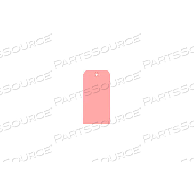 #5 PINK SHIPPING TAG PACK 4-3/4" X 2-3/8" - 1000 PACK by Partners Brand