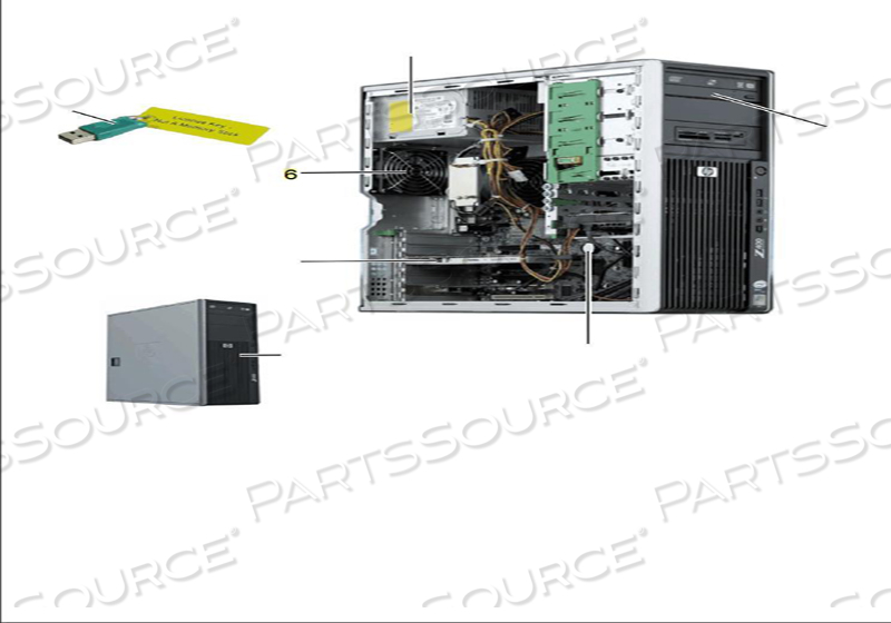 XW4600/Z400 92 X 25MM 12V FAN FOR MRI SCANNER by Siemens Medical Solutions