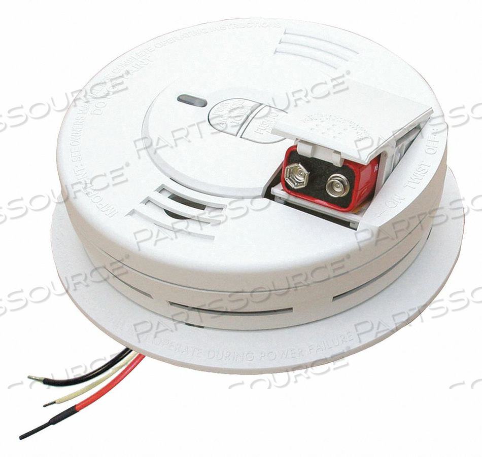 SMOKE ALARM IONIZATION 120VAC 9V 