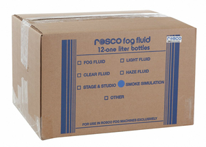 SMOKE MACHINE FLUID 1L BOTTLE PK12 by Rosco