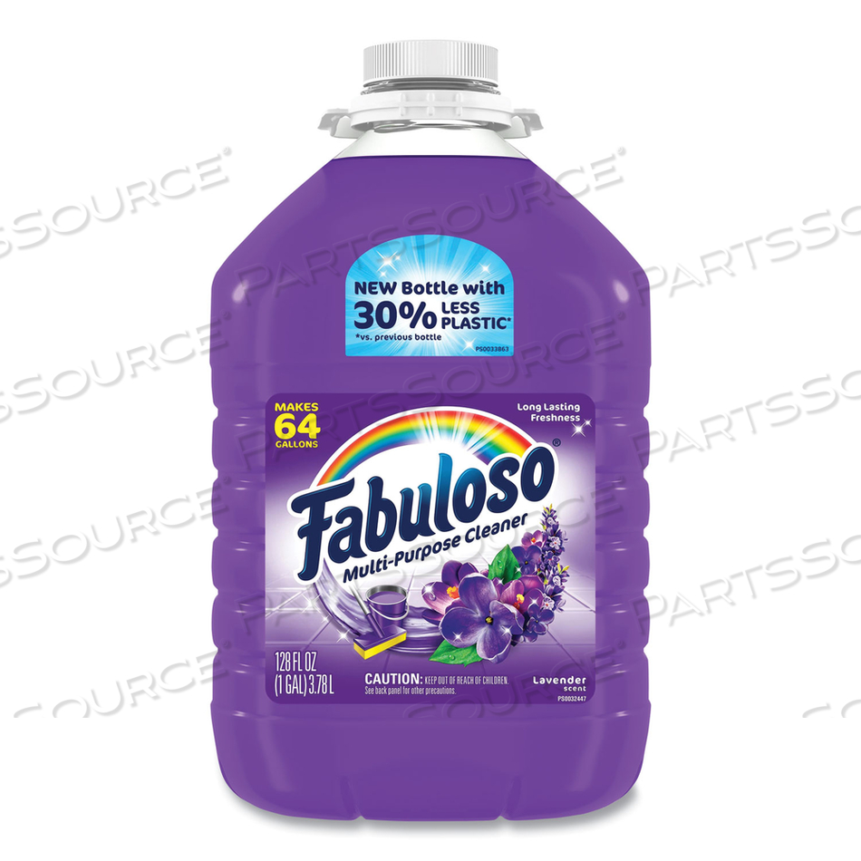 MULTI-USE CLEANER, LAVENDER SCENT, 1 GAL BOTTLE by Fabuloso MULTI-USE CLEANER, LAVENDER SCENT, 1 GAL BOTTLE by Fabuloso