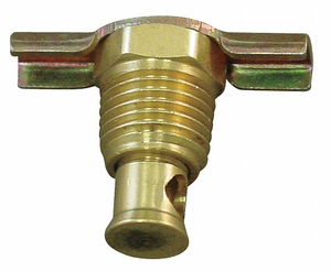 DRAIN COCK BRASS MNPT 1/2 IN by Anderson Metals