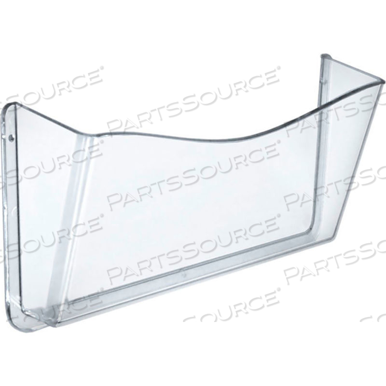 SINGLE POCKET WALL FILE WALLMOUNT, 14-3/4"W X 3"D X 7"H by Azar International