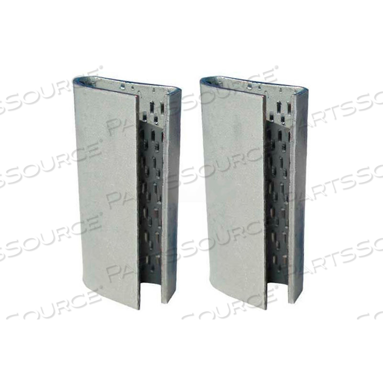 1/2" STRAPPING SERRATED SEALS FOR EXTRUDED POLYESTER & POLYPROPYLENE STRAPPING, 1000 PACK by Kubinec Strapping