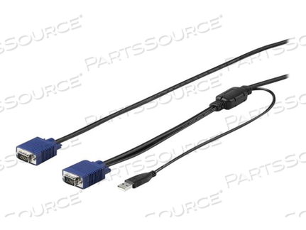 6 FT. (1.8 M) USB KVM CABLE FOR RACKMOUNT CONSOLES, VGA AND USB KVM CONSOLE CABLE (RKCONSUV6), VIDEO / USB CABLE, MINI-VGA (M) TO USB, HD-15 by StarTech.com Ltd. 6 FT. (1.8 M) USB KVM CABLE FOR RACKMOUNT CONSOLES, VGA AND USB KVM CONSOLE CABLE (RKCONSUV6), VIDEO / USB CABLE, MINI-VGA (M) TO USB, HD-15 by StarTech.com Ltd.