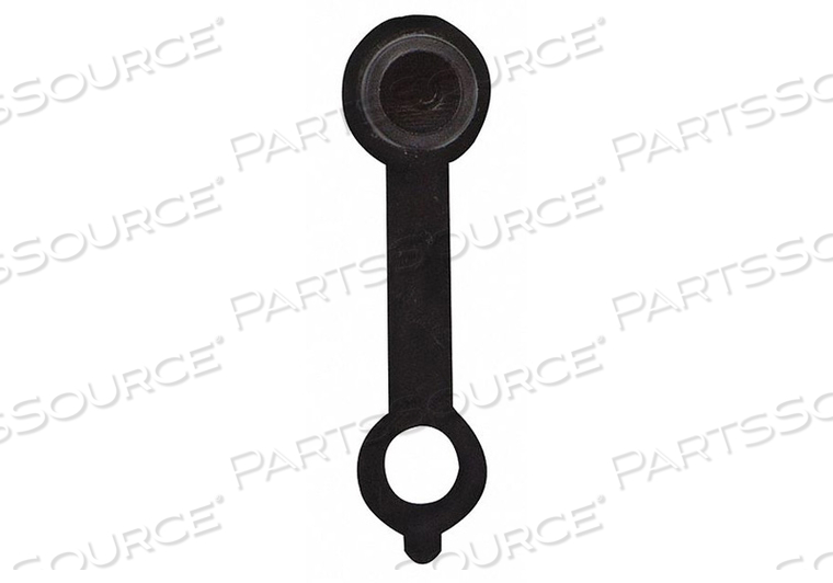 FITTING ACCESSORY GROUPING CAP, GREASE FITTING CAPS, MATERIAL PLASTIC, COLOR BLACK, THREAD SIZE NOT APPLICABLE, OVERALL LENGTH 1 5/8 IN, THR by Westward