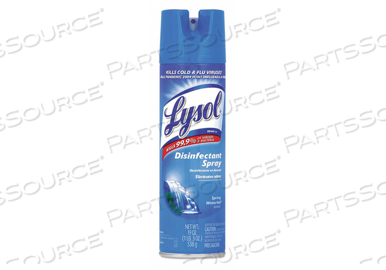 DISINFECTANT SPRAY SPRINGWATERFALL 19OZ by Lysol