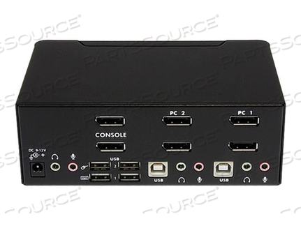 ACCESS TWO DUAL-MONITOR COMPUTERS AND TWO SHARED USB PERIPHERALS FROM A SINGLE W by StarTech.com Ltd. ACCESS TWO DUAL-MONITOR COMPUTERS AND TWO SHARED USB PERIPHERALS FROM A SINGLE W by StarTech.com Ltd.