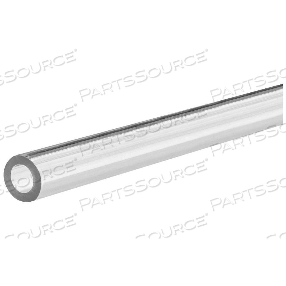 TUBING, POLYETHYLENE, CLEAR, 7/16 IN OUTSIDE DIA, 5/16 IN INSIDE DIA, NSF 51 by USA Sealing, Inc