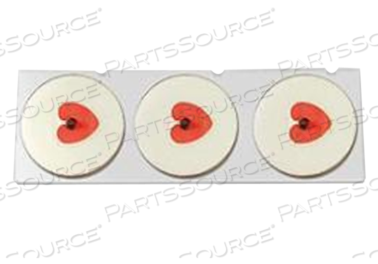 ACCUSCAN-EG ADULT ECG ELECTRODES by Ivy Biomedical