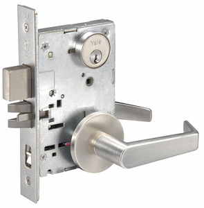 LEVER LOCKSET MECHANICAL ENTRANCE by Yale