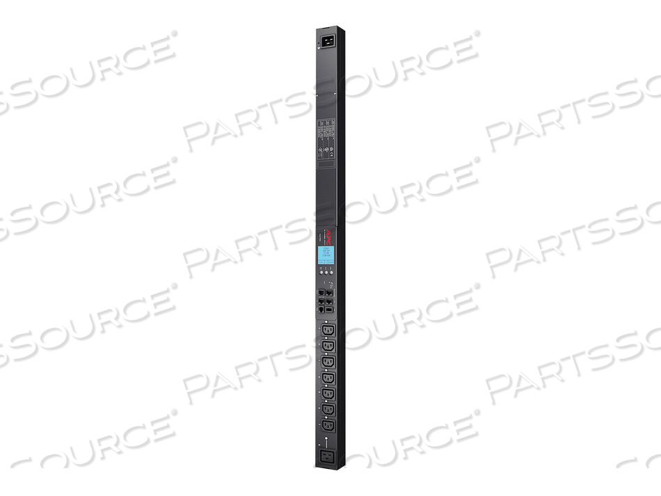 RACK PDU 2G, SWITCHED, ZEROU, 20A/208V, 16A/230V, (7) C13 & (1) C19 by APC / American Power Conversion