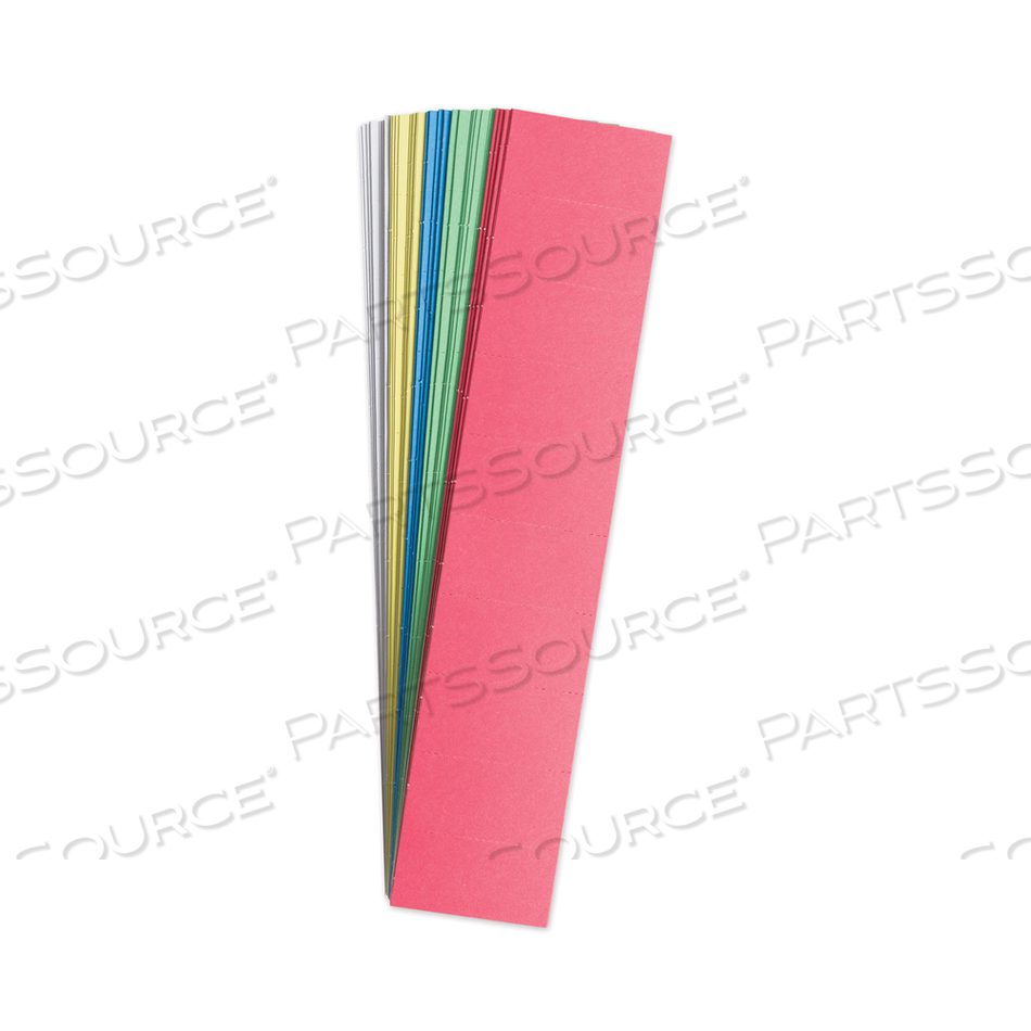 DATA CARD REPLACEMENT, 2 X 1, ASSORTED COLORS by U Brands