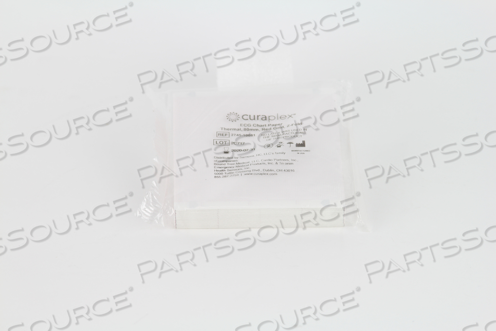 90 MM FOLD RECORDER PAPER by ZOLL Medical Corporation