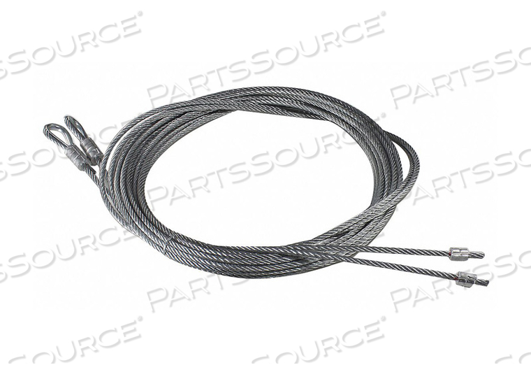 SPRING LIFT CABLE 1/8 IN 116 IN. PK2 by American Garage Door Supply