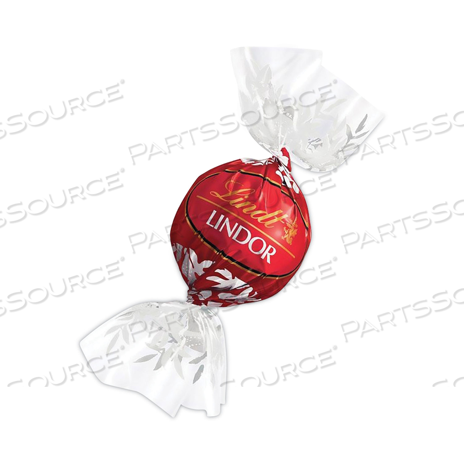 LINDOR MILK CHOCOLATE TRUFFLES, 3.5 OZ BAG, 3 BAGS 