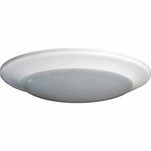 6" DIMMABLE LED CAN DISK LIGHT, 15W, 3000 CCT, 1095 LUMENS, 82 CRI, WHITE by AMAX Lighting