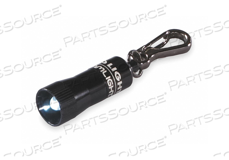 INDUSTRIAL KEYCHAIN FLASHLIGHT LED BLACK 