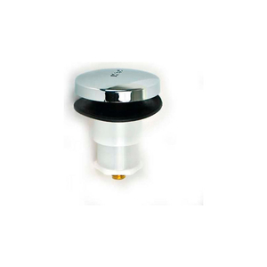 WATCO 38412PB FOOT ACTUATED ABS REPLACEMENT STOPPER W/ 3/8" PIN, POLISHED BRASS - PKG QTY 2 by Eagle Mountain Products Co.