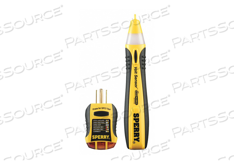 NON-CONTACT VOLTAGE GFCI TESTER KIT by ECM Industries, LLC