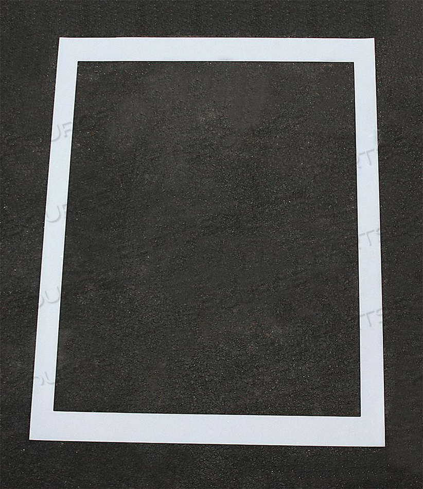 PAVEMENT STENCIL 48 IN HANDICAP 1/8 by RAE Products & Chemicals Corp.