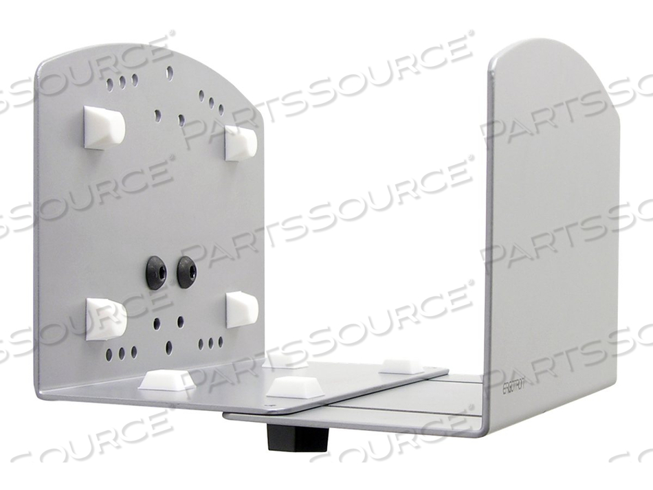 VERTICAL UNIVERSAL CPU HOLDER (SILVER) by Ergotron, Inc.