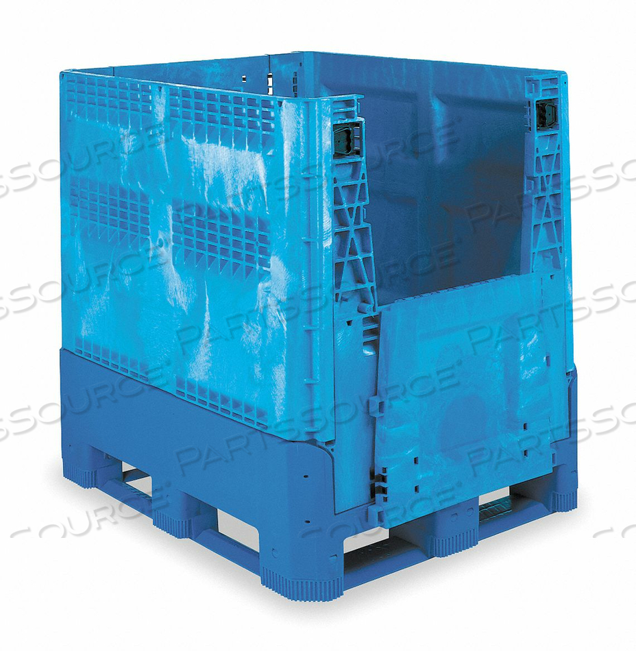 COLLAPSIBLE CONTAINER 48X40 IN BLUE by Akro-Mils / Myers Industries, Inc COLLAPSIBLE CONTAINER 48X40 IN BLUE by Akro-Mils / Myers Industries, Inc